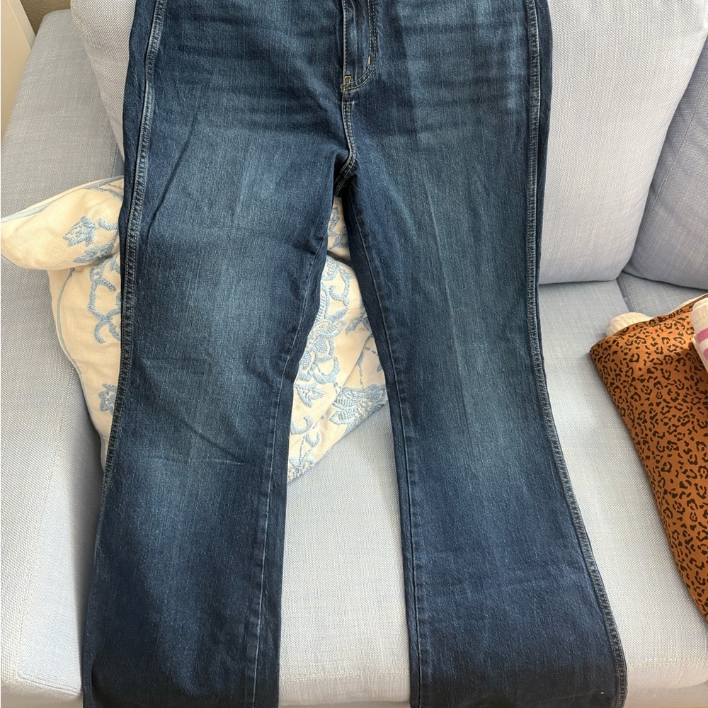 Johnny Was Dark Blue Boot Cut Jeans